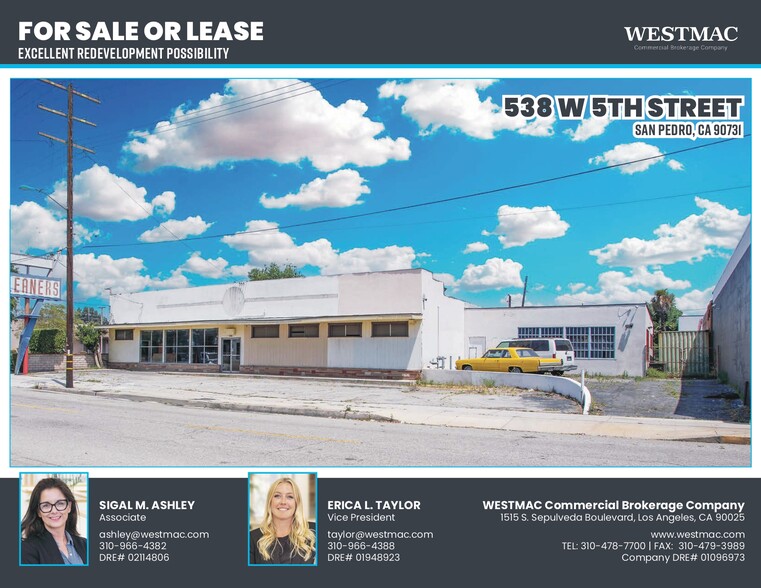 538 W 5th St, San Pedro, CA for sale - Building Photo - Image 1 of 5