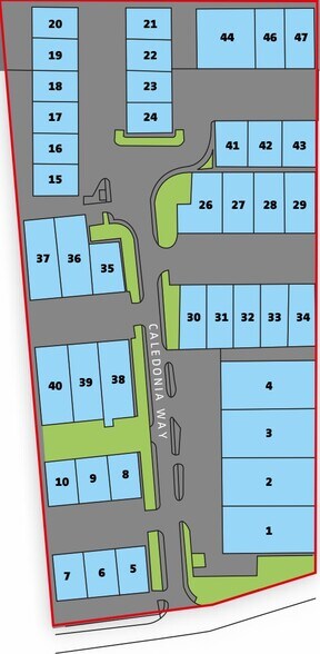 Caledonia Way, Manchester to rent - Site Plan - Image 3 of 3