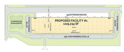 10400 W North Ave, Melrose Park, IL for rent Site Plan- Image 1 of 2