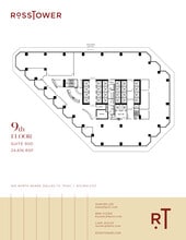 500 N Akard St, Dallas, TX to rent Floor Plan- Image 2 of 2