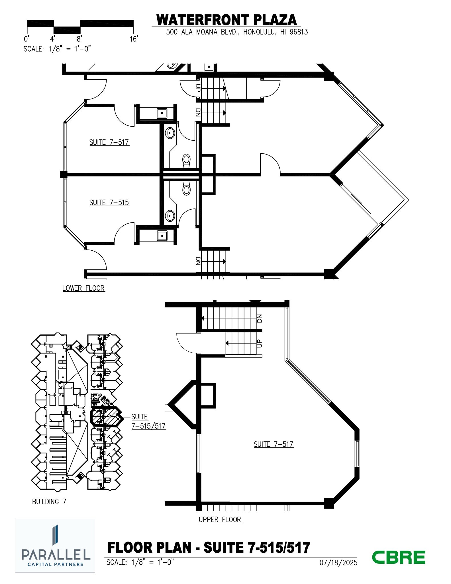 500 Ala Moana Blvd, Honolulu, HI to rent Site Plan- Image 1 of 1