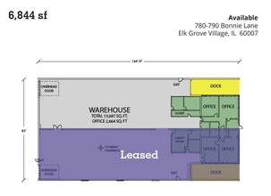 780-790 Bonnie Ln, Elk Grove Village, IL for rent Floor Plan- Image 1 of 1