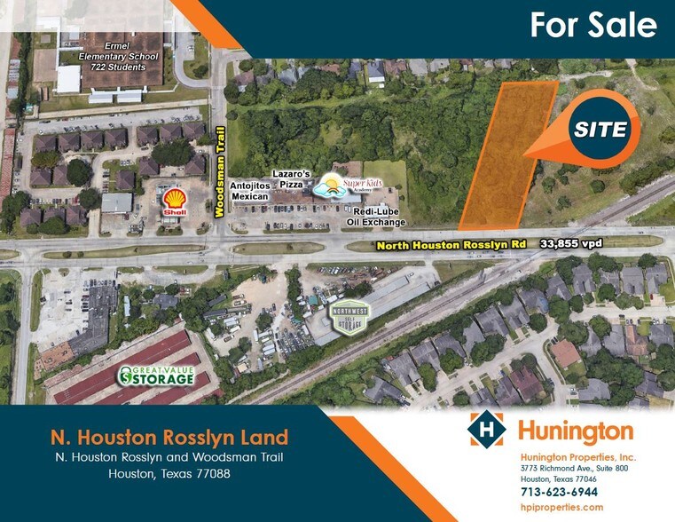 N Houston Rosslyn Rd And Woodsman Trail, Houston 77088 UK