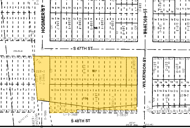 1767 S 48th St, Tacoma, WA for rent - Plat Map - Image 2 of 6