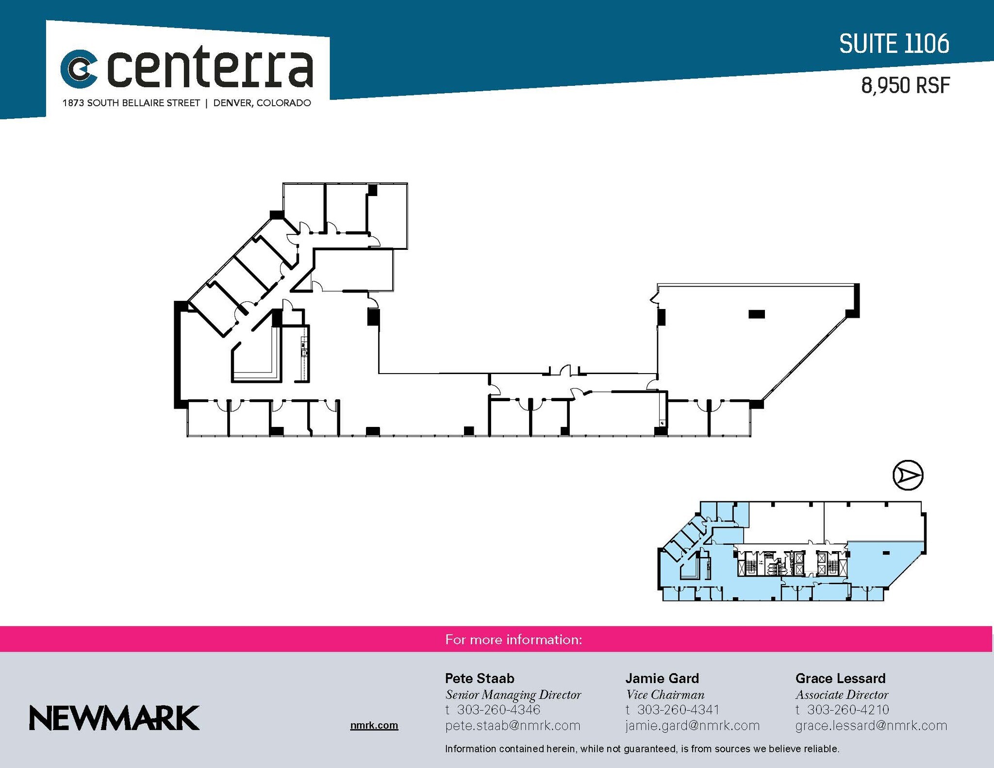 1873 S Bellaire St, Denver, CO to rent Floor Plan- Image 1 of 1