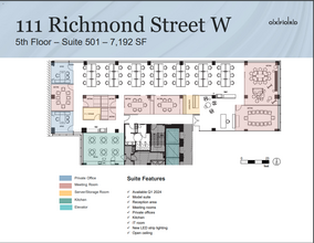 111 Richmond St W, Toronto, ON for rent Floor Plan- Image 1 of 1