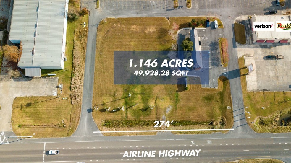 17536 Airline Hwy, Prairieville, LA for sale - Aerial - Image 1 of 1