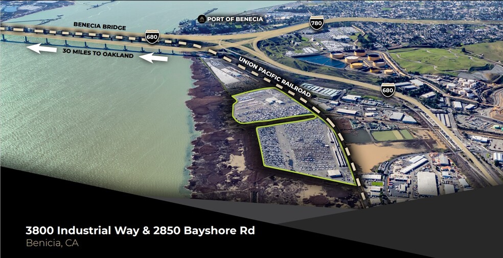 3800 Industrial Way & 2850 Bayshore Rd, Benicia, CA for rent - Primary Photo - Image 1 of 4