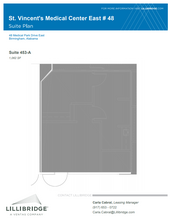 46-52 Medical Park Dr E, Birmingham, AL for rent Floor Plan- Image 1 of 1