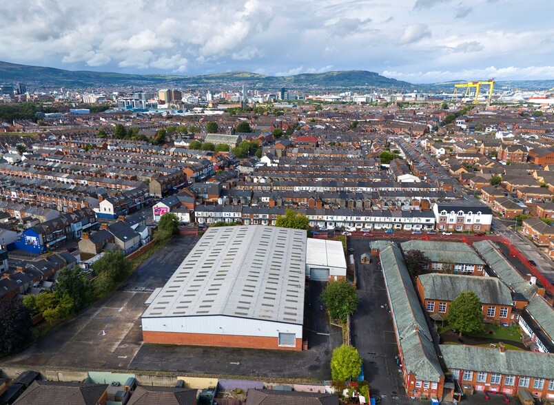 1-5 Redcar St, Belfast for rent - Aerial - Image 2 of 7