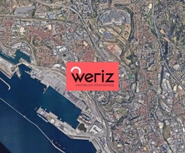 Marseille - Aerial  map view