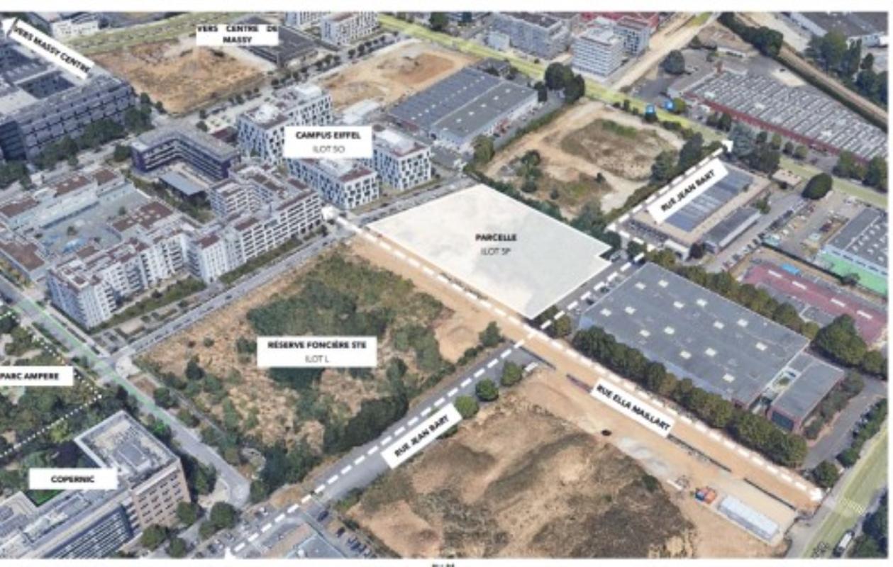 Rue Ella Maillart, Massy to rent Aerial- Image 1 of 9