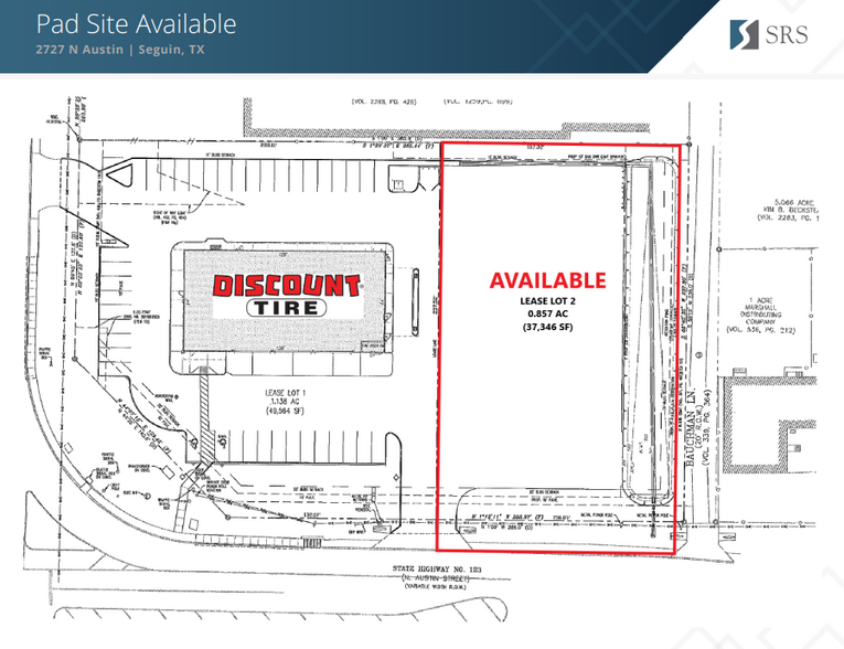 2727 N Austin St, Seguin, TX for rent - Site Plan - Image 3 of 3