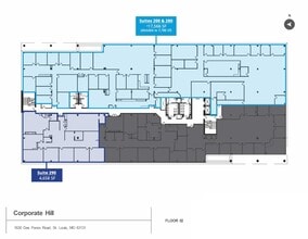 1610 Des Peres Rd, Des Peres, MO for rent Floor Plan- Image 1 of 1