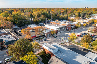 2822 Central St, Evanston, IL - aerial  map view