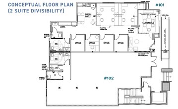 1532-1536 N Coast Highway 101, Encinitas, CA for sale Floor Plan- Image 2 of 2