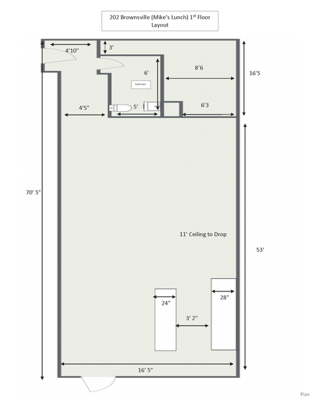 200 Brownsville Rd, Pittsburgh, PA for rent - Floor Plan - Image 2 of 6