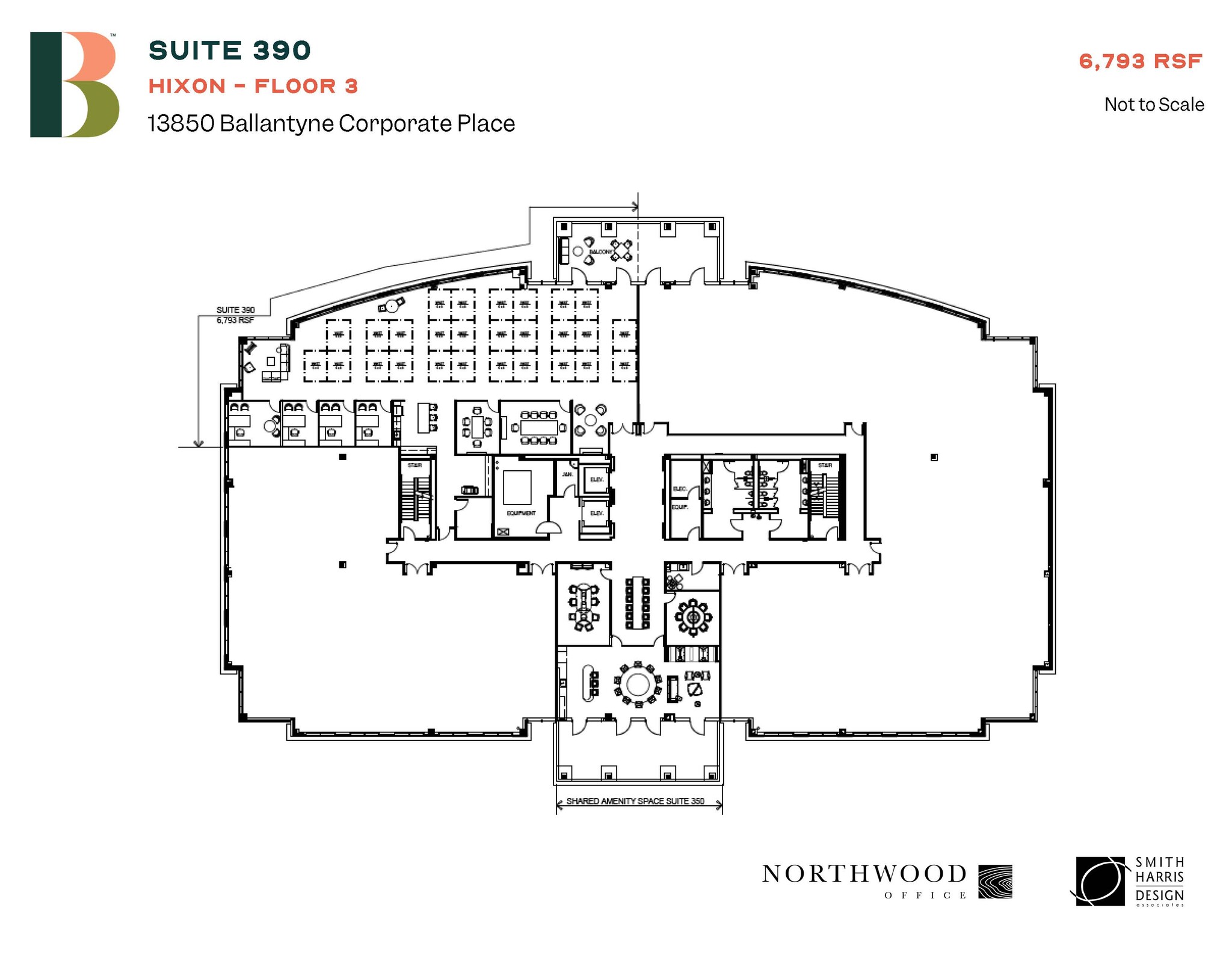 13850 Ballantyne Corporate Pl, Charlotte, NC for rent Floor Plan- Image 1 of 1