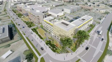 Pessac - Aerial map view