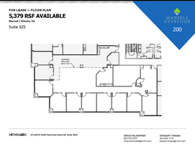 200 Mansell Ct E, Roswell, GA for rent Floor Plan- Image 1 of 1