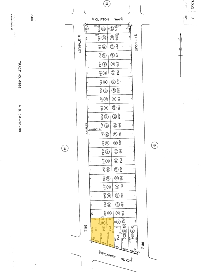 8567 Wilshire Blvd, Beverly Hills, CA for rent - Plat Map - Image 2 of 4