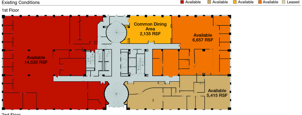 1333 Burr Ridge Pky, Burr Ridge, IL for rent - Floor Plan - Image 2 of 7