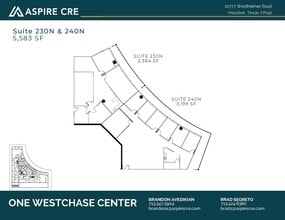10777 Westheimer Rd, Houston, TX to rent Floor Plan- Image 2 of 2