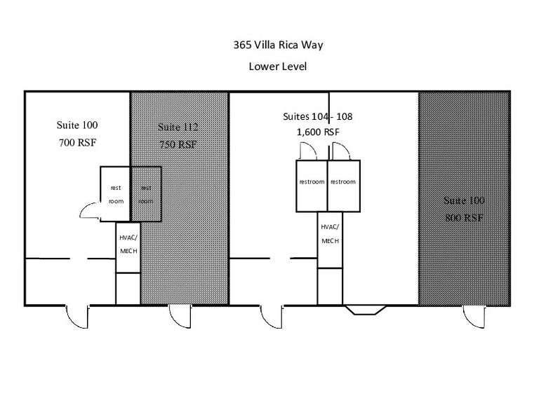 365 SW Villa Rica Way, Marietta, GA for rent - Floor Plan - Image 3 of 6