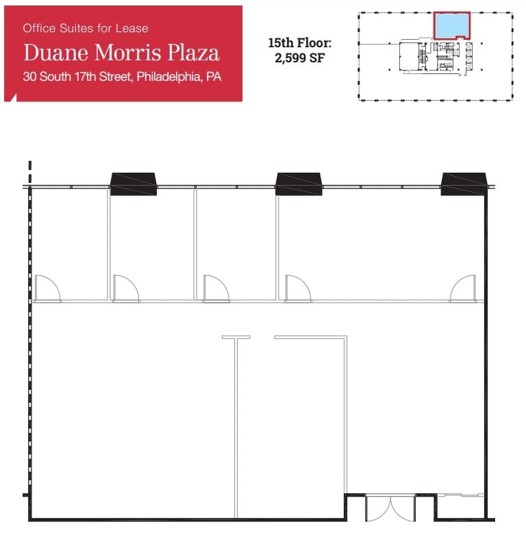 30 S 17th St, Philadelphia, PA to rent Floor Plan- Image 1 of 1