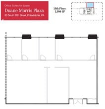 30 S 17th St, Philadelphia, PA to rent Floor Plan- Image 1 of 1