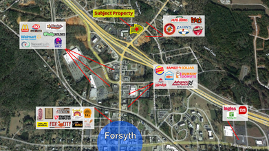 0 Cabiness Rd, Forsyth, GA for sale Aerial- Image 1 of 2