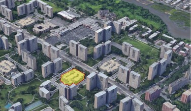 1279 Pennsylvania, Brooklyn, NY - aerial  map view