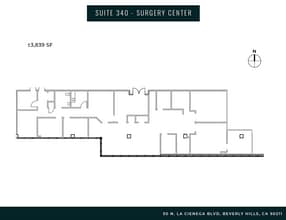50 N La Cienega Blvd, Beverly Hills, CA to rent Floor Plan- Image 1 of 12