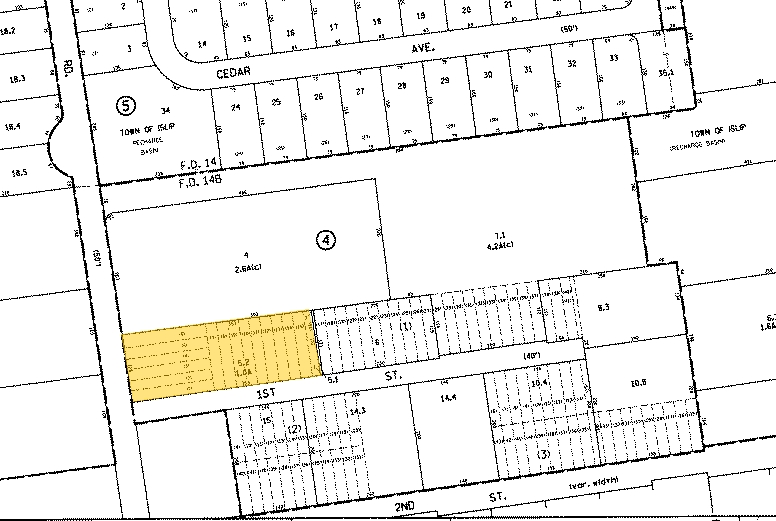 801-823 S 1st St, Ronkonkoma, NY for sale - Plat Map - Image 2 of 15