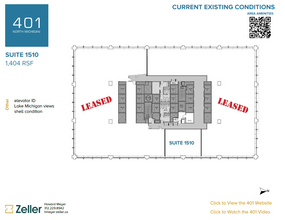 401 N Michigan Ave, Chicago, IL for rent Floor Plan- Image 1 of 4