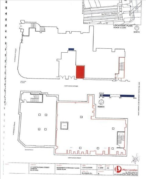 14-17 Carthusian St, London to rent - Floor Plan - Image 3 of 17