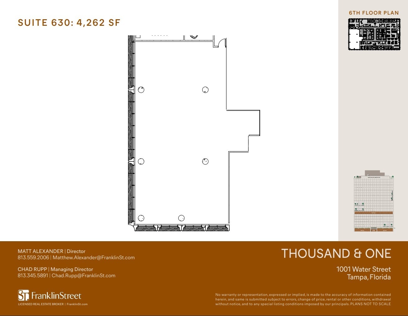 1001 Water St, Tampa, FL to rent Floor Plan- Image 1 of 1