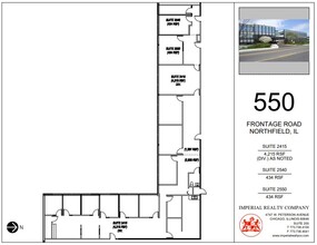 540-550 W Frontage Rd, Northfield, IL for rent Floor Plan- Image 1 of 11