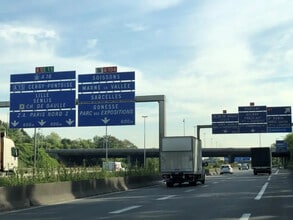 Roissy-en-France - Aerial  map view