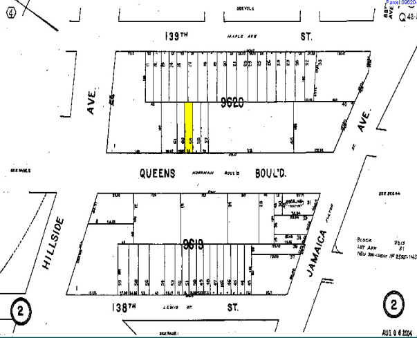 140-21 Queens Blvd, Jamaica, NY for rent - Plat Map - Image 2 of 4