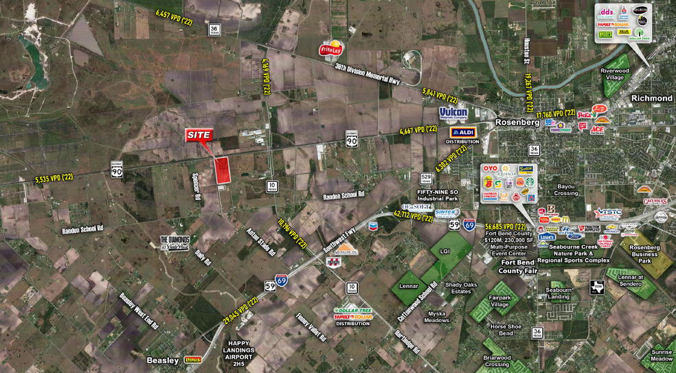 Highway 90A, Rosenberg, TX for sale - Building Photo - Image 2 of 2