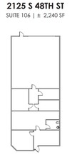 2105 S 48th St, Tempe, AZ for rent Floor Plan- Image 1 of 1