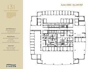131 S Dearborn St, Chicago, IL to rent Floor Plan- Image 1 of 3