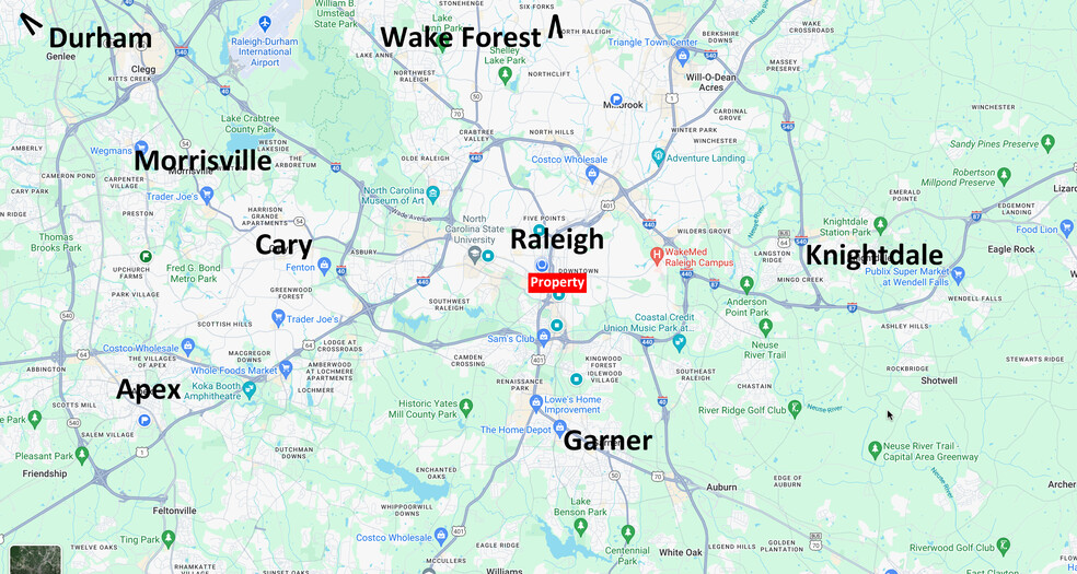 327 S Wilmington St, Raleigh, NC for sale - Map - Image 3 of 40