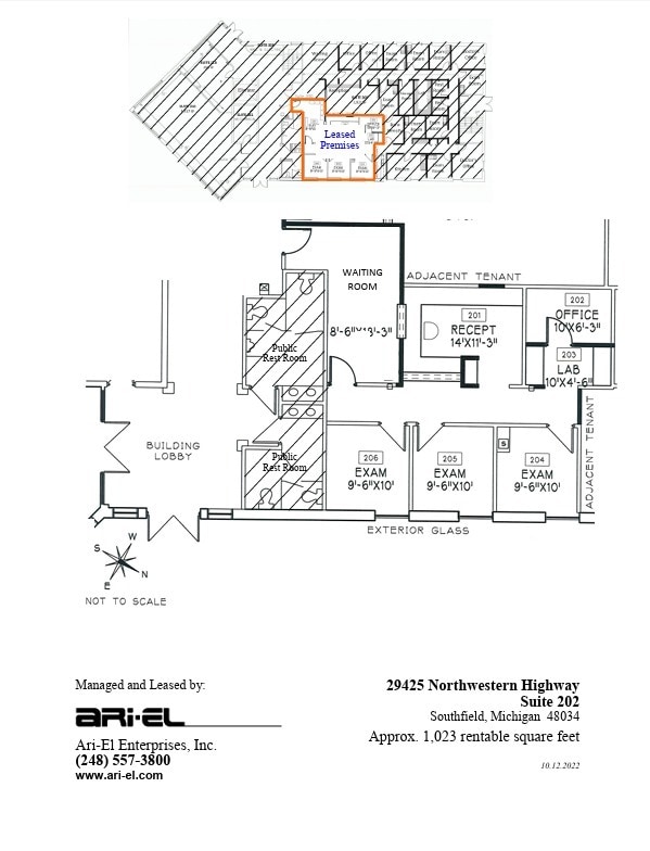 29355 Northwestern Hwy, Southfield, MI to rent Floor Plan- Image 1 of 1