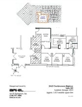 29355 Northwestern Hwy, Southfield, MI to rent Floor Plan- Image 1 of 1