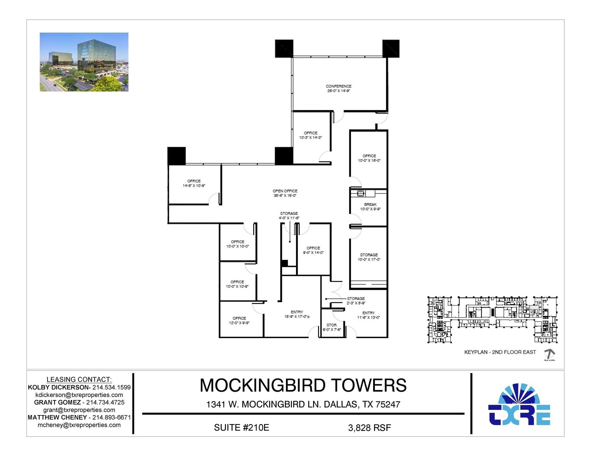 1341 W Mockingbird Ln, Dallas, TX to rent Floor Plan- Image 1 of 1