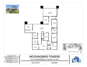 1341 W Mockingbird Ln, Dallas, TX to rent Floor Plan- Image 1 of 1