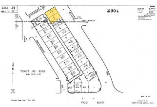 501 S Beverly Dr, Beverly Hills, CA for sale Plat Map- Image 1 of 1