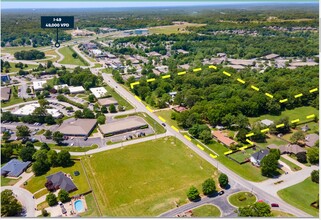 3509 E Central Ave, Bentonville, AR for sale Aerial- Image 1 of 4